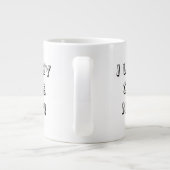 Tasse méchante d'extra large de café (Dos)