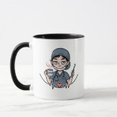 Tasse médicale (version féminine) (Gauche)