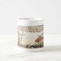 Tasse médiévale de lapin