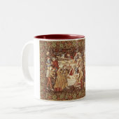 Tasse médiévale de tapisserie (Devant gauche)