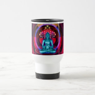 Tasse méditante de voyage de Bouddha