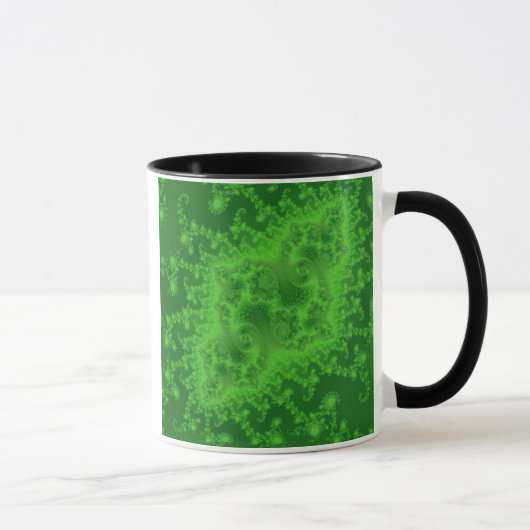 Tasse Méduse Vert Électrique (Droite)