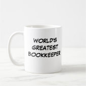 Tasse "Meilleur Comptable du Monde" (Gauche)
