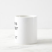 Tasse "Meilleur élève "F" du monde" (Centre)