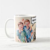 Tasse Meilleur Frère avec Message d'Amour Sincère (Gauche)