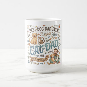 Tasse Meilleur Papa Chien Ever Café pour Papa Anim
