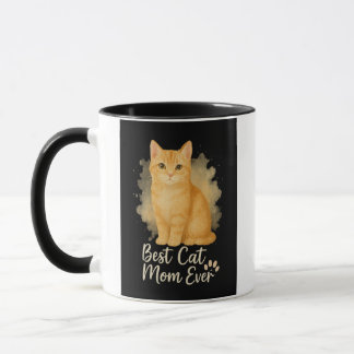 Tasse Meilleure Maman de Chat Drôle Cadeau pour El