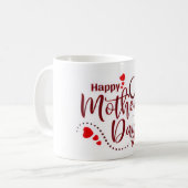 Tasse Meilleure Maman du Monde | Cadeau de Fête de (Devant gauche)