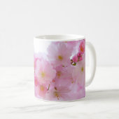 Tasse Meilleure Maman Fleur de Cerisier Rose (Devant droit)