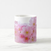 Tasse Meilleure Maman Fleur de Cerisier Rose (Centre)