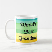tasse Meilleure Mamie du monde (Gauche)