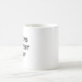 Tasse "Meilleure Nounou du Monde" (Centre)