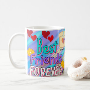 Tasse Meilleurs Amis pour Toujours avec des Enfant