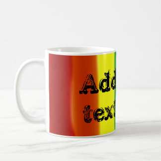 Tasse mélange arc-en-ciel