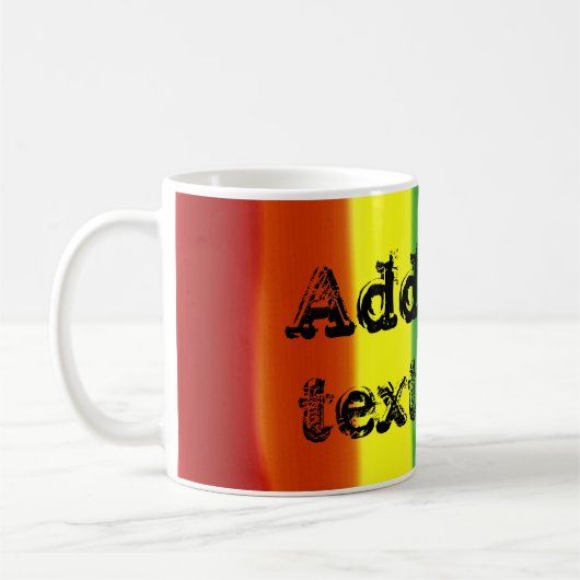 Tasse mélange arc-en-ciel (Gauche)