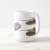 Tasse mélangée de bateaux-citerne d'armure (Devant droit)