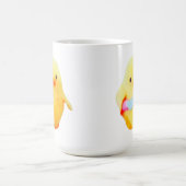 Tasse Mème de Canard Drôle avec Couteau pour les A (Centre)