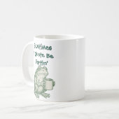 Tasse Mème Drôle – Parfois Je Fais Juste Que Pétar (Devant gauche)
