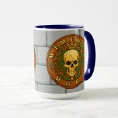 Tasse Memento Mori par Phil Elmore (Devant droit)