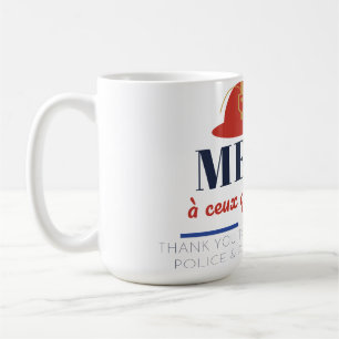 Tasse Merci à Ceux Qui Protègent Mug
