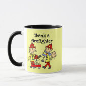 Tasse Merci à un Pompier (Gauche)