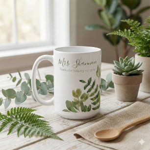 Tasse Merci de m'avoir aidé à grandir