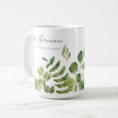 Tasse Merci de m'avoir aidé à grandir (Devant gauche)