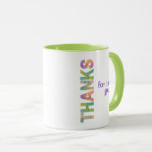 Tasse Merci d'être toi (Devant droit)