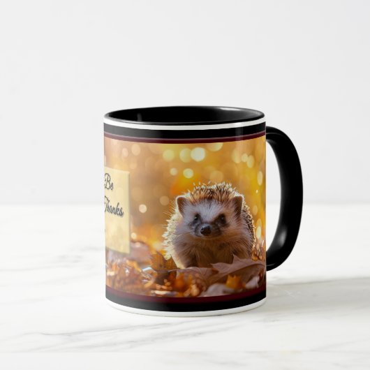 Tasse Merci & Donner Hérisson d'Automne (Devant droit)