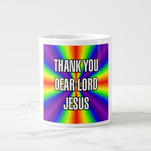 TASSE MERCI SEIGNEUR JÉSUS CHÉRIS (Devant)
