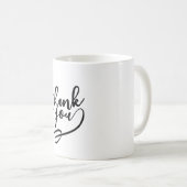 Tasse Merci ☕ | Un petit cadeau avec une grande gr (Devant droit)