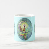 Tasse Mermaid Moon Coffee par Molly Harrison (Centre)