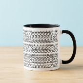 Tasse Message Caché Introverti Donnez De L'espace