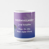 tasse message inspirant papillon libellule 25r (Centre)
