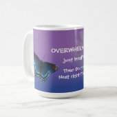 tasse message inspirant papillon libellule 25r (Devant gauche)