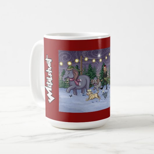 Tasse Metalphant Arbre Généalogique (Devant gauche)