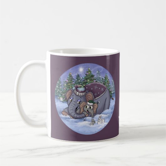 Tasse Metalphant Wilbur & Maman (Gauche)