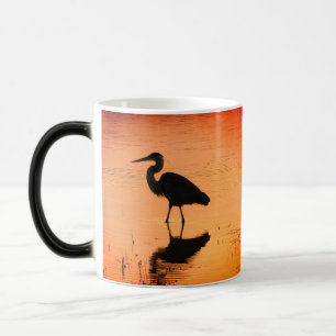 Tasse Métamorphose Hérons au Lever du Soleil