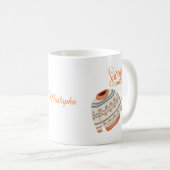 Tasse Météo Pull Cozy avec Nom Personnalisé | Auto (Devant droit)