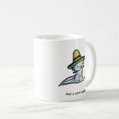 Tasse mexicaine d'Axolotl (Devant droit)