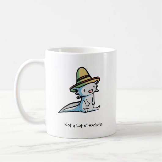 Tasse mexicaine d'Axolotl (Gauche)