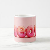 Tasse Miaou Chat Rose. (Centre)