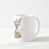 🐭💥 Tasse « Mignon & Fou ! » ☕😜 (Devant droit)