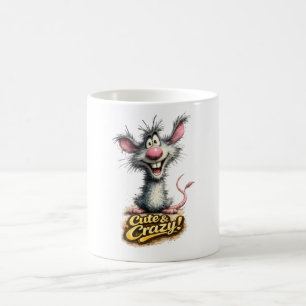 🐭💥 Tasse « Mignon & Fou ! » ☕😜