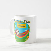 Tasse mignonne avec un beau design (Devant gauche)
