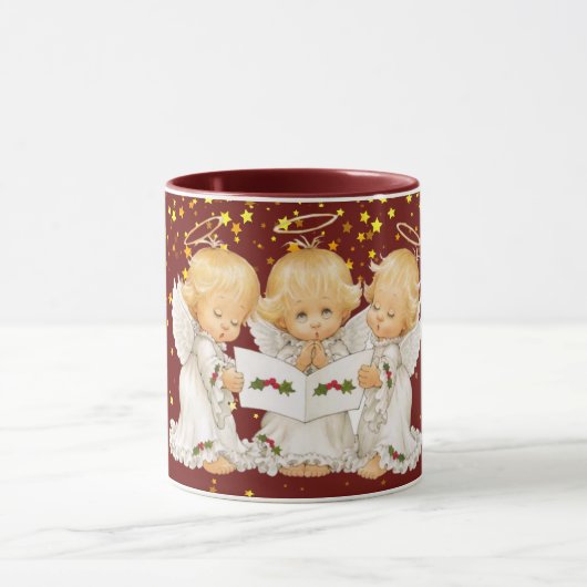 Tasse mignonne d'anges de Caroling (Centre)