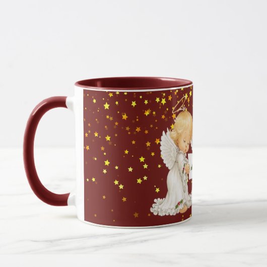 Tasse mignonne d'anges de Caroling (Gauche)