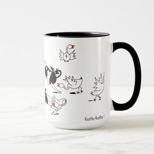 Tasse mignonne de bande dessinée de cheval de (Droite)