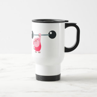 Tasse mignonne de banlieusard de porc de bande