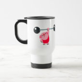 Tasse mignonne de banlieusard de porc de bande (Gauche)